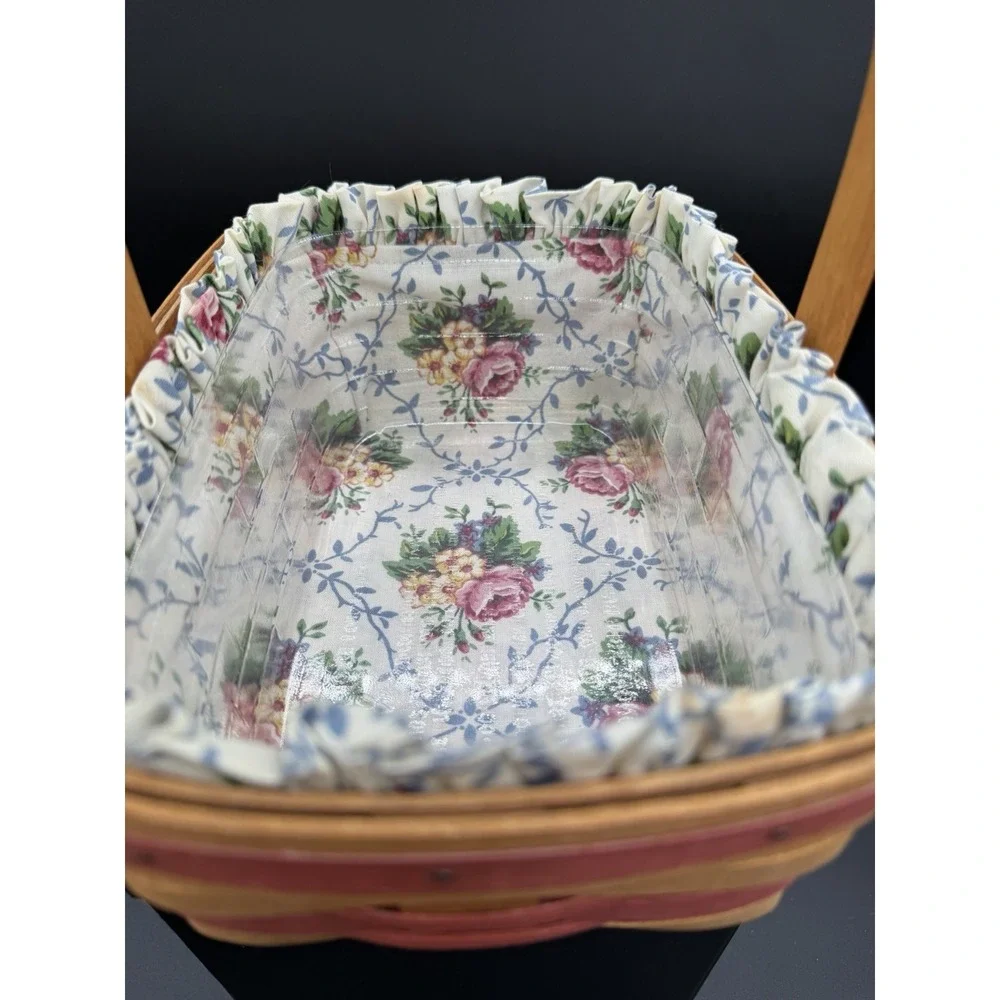 Longaberger 1994 Mother's Day Basket Combo 🌸🧺 Basket • Liner • Protector
